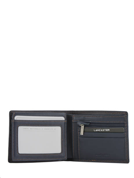 Portefeuille Soft Vintage Leder Lancaster Blauw soft vintage homme 120-11 ander zicht 1